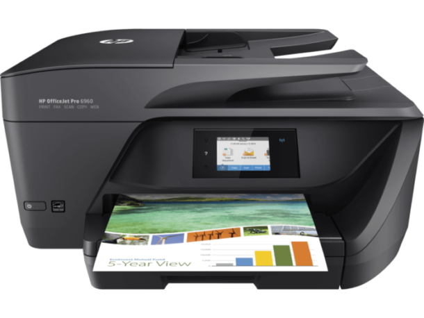 Buy HP OfficeJet Pro 6960 All-in-One Printer Online - HP World Jaipur